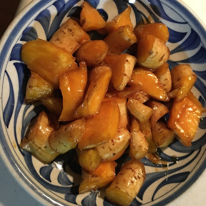 レンジで簡単!大学芋